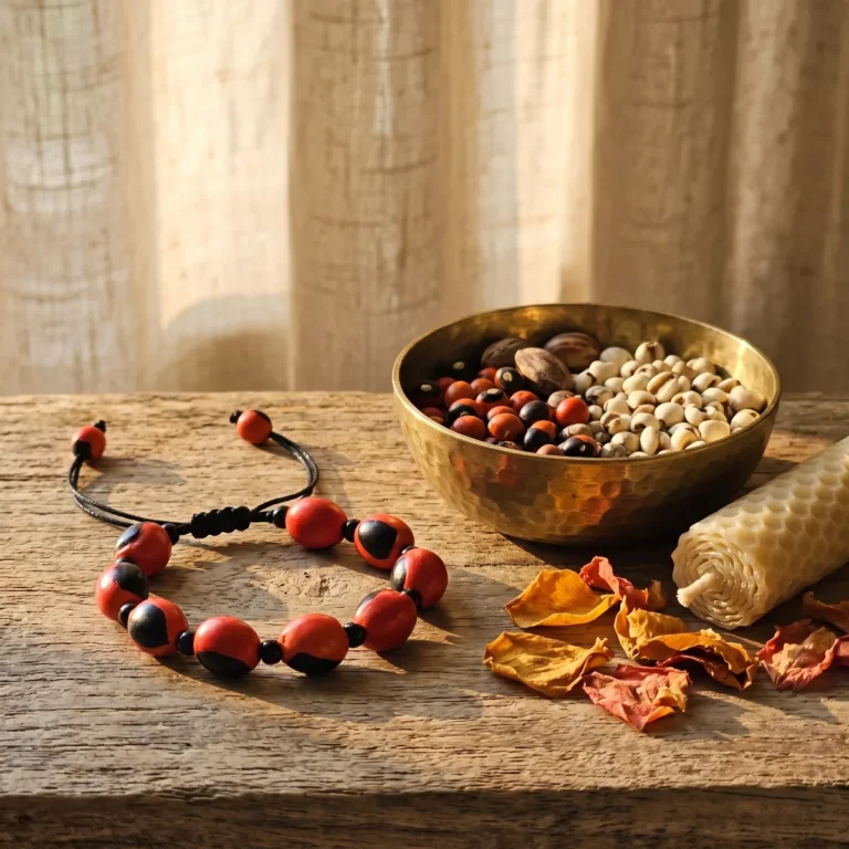 Bracelet Aiyana en graines de panacoco